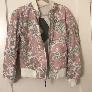 Converse reversible bomber jacket